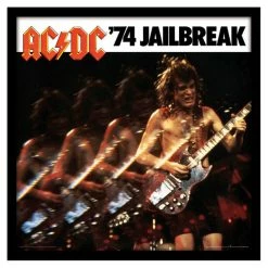 Framed Poster AC / DC - (74 Jailbreak) - PYRAMID POSTERS