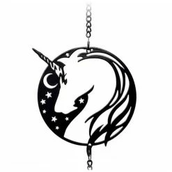 Chime (decoration) ALCHEMY GOTHIC - Night Unicorn -Blankets, bed linen, pillows Shop 120643 3
