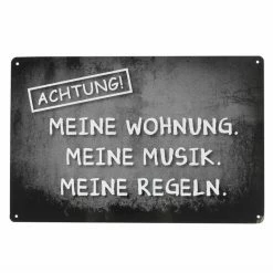 Sign Attention! My Home - ROCKBITES