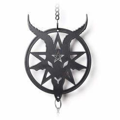 Chime (decoration) ALCHEMY GOTHIC - Baphomet -Blankets, bed linen, pillows Shop 1ywo212k