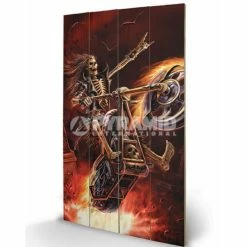 Wooden Image Anne Stokes - Hellrider - PYRAMID POSTERS
