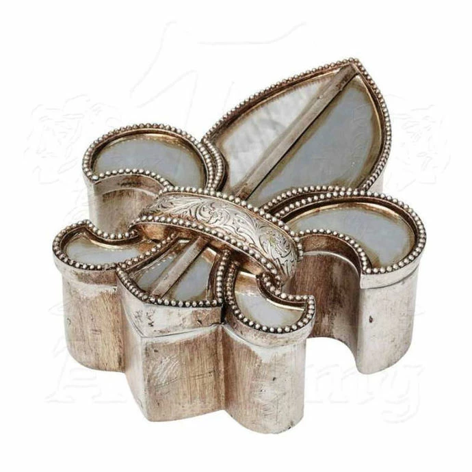 Decoration (jewelry Box) ALCHEMY GOTHIC - Fleur De Lys 3 Decoration (jewelry Box) ALCHEMY GOTHIC - Fleur De Lys