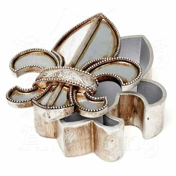 Decoration (jewelry Box) ALCHEMY GOTHIC - Fleur De Lys 4 Decoration (jewelry Box) ALCHEMY GOTHIC - Fleur De Lys - Image 2