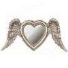 Decoration (mirror) ALCHEMY GOTHIC - Winged Heart (Wings Down)