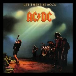 Framed Poster AC / DC - (Let There Be Rock) - PYRAMID POSTERS