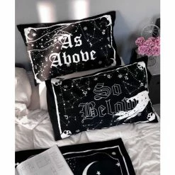 Pillow Cases KILLSTAR - As Above - BLACK 7 Pillow Cases KILLSTAR - As Above - BLACK -Blankets, bed linen, pillows Shop ASABOVE PILLOWCASES C 1024x1024