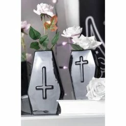 Vase KILLSTAR - Coffin - Black -Blankets, bed linen, pillows Shop COFFIN VASE LARGE C x1600