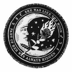 Blanket KILLSTAR - La Luna Round - BLACK
