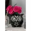 Vase Decoration KILLSTAR - Owl - Black