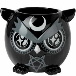 Vase Decoration KILLSTAR - Owl - Black -Blankets, bed linen, pillows Shop Owl Vase G