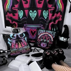 Pillowcase KILLSTAR - Coven Of Kindness - Black -Blankets, bed linen, pillows Shop aqw006