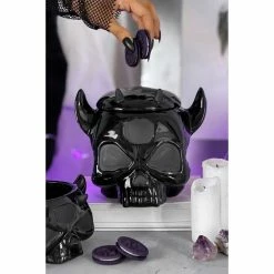 Decoration (box) KILLSTAR - Ashmedai - Black 7 Decoration (box) KILLSTAR - Ashmedai - Black -Blankets, bed linen, pillows Shop ashmedai jar 11