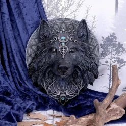 Wall Decoration Wolf - Moon -Blankets, bed linen, pillows Shop b5240s4