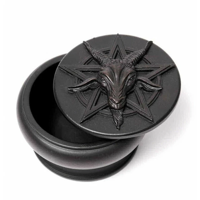 Decoration (box) ALCHEMY GOTHIC - Baphomet 4 Decoration (box) ALCHEMY GOTHIC - Baphomet - Image 2