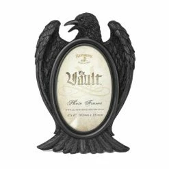 Decoration (photo Frame) ALCHEMY GOTHIC - Black Raven