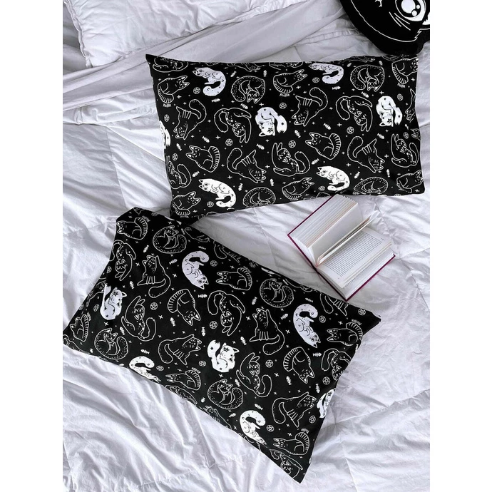 Pillowcase KILLSTAR - Catnap - BLACK 4 Pillowcase KILLSTAR - Catnap - BLACK - Image 2