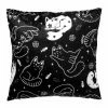 Pillowcase KILLSTAR - Catnap - BLACK -Blankets, bed linen, pillows Shop catnip cushion cover x1600