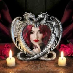 Decoration (photo Frame) ALCHEMY GOTHIC - Dragon Heart 9 Decoration (photo Frame) ALCHEMY GOTHIC - Dragon Heart -Blankets, bed linen, pillows Shop dragons heart mirror003