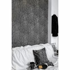 Blankets, bed linen, pillows Shop 23 Wallpaper KILLSTAR - Wicked Woods - Black