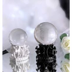 Crystal Ball Holder KILLSTAR - Gate Keeper - BONE 7 Crystal Ball Holder KILLSTAR - Gate Keeper - BONE -Blankets, bed linen, pillows Shop gate keeper crystal ball stand bone002