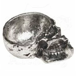 Decoration (bowl) ALCHEMY GOTHIC - Skull -Blankets, bed linen, pillows Shop half skull trinket dishzz
