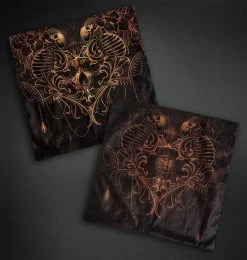 Pillowcase HYRAW - MANDALA -Blankets, bed linen, pillows Shop housse coussin mandala hyraw design 4