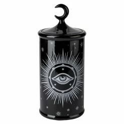 Decoration (box) KILLSTAR - Astral Plexus Tall Jar - Black