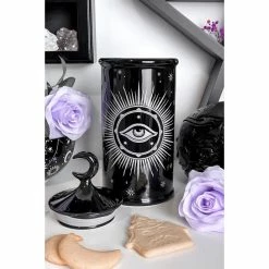 Decoration (box) KILLSTAR - Astral Plexus Tall Jar - Black -Blankets, bed linen, pillows Shop ihatmsjsi002