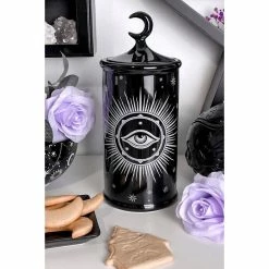 Decoration (box) KILLSTAR - Astral Plexus Tall Jar - Black -Blankets, bed linen, pillows Shop ihatmsjsi003