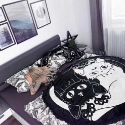 Decoration KILLSTAR - PENTAGRAM - BLACK 13 Decoration KILLSTAR - PENTAGRAM - BLACK -Blankets, bed linen, pillows Shop pentagram shelf x1605