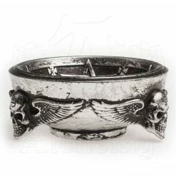 Bowl (decoration) ALCHEMY GOTHIC - Pentagram 7 Bowl (decoration) ALCHEMY GOTHIC - Pentagram -Blankets, bed linen, pillows Shop pentagramatron trinket dishzz