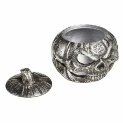 Decorative Box ALCHEMY GOTHIC - Pumpkin Skull -Blankets, bed linen, pillows Shop pumpkin skull potf