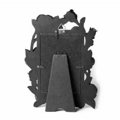 Decoration (photo Frame) ALCHEMY GOTHIC - Rose & Vine - Black -Blankets, bed linen, pillows Shop rose vine photo frame 6x4 black3