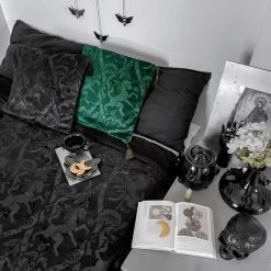 Pillowcase KILLSTAR - Royal Beast - Black 7 Pillowcase KILLSTAR - Royal Beast - Black -Blankets, bed linen, pillows Shop royal beast cushion cover b g002