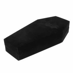 Boxes KILLSTAR - Velvet Casket - Black -Blankets, bed linen, pillows Shop s3jkw0r7