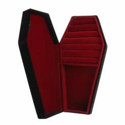 Boxes KILLSTAR - Velvet Casket - Black -Blankets, bed linen, pillows Shop s3jkw0r8