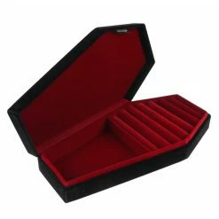Boxes KILLSTAR - Velvet Casket - Black -Blankets, bed linen, pillows Shop s3jkw0r9