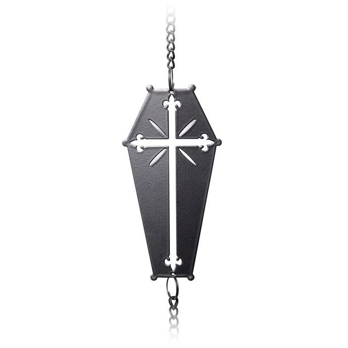 Chime (decoration) ALCHEMY GOTHIC - Coffin Cross 5 Chime (decoration) ALCHEMY GOTHIC - Coffin Cross - Image 3