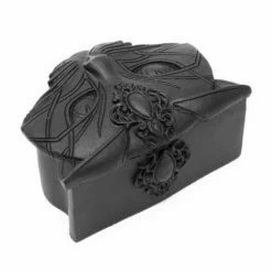 Decoration (box) ALCHEMY GOTHIC - Sacred Cat - Black 8 Decoration (box) ALCHEMY GOTHIC - Sacred Cat - Black -Blankets, bed linen, pillows Shop sacred cat trinket box black 3