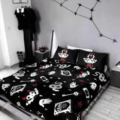 Pillowcases KILLSTAR - See U In Hell -Blankets, bed linen, pillows Shop see you in hell pillowcases002