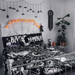 Blanket (bedspread) KILLSTAR - Horoscope - Black -Blankets, bed linen, pillows Shop sr6pxn2u